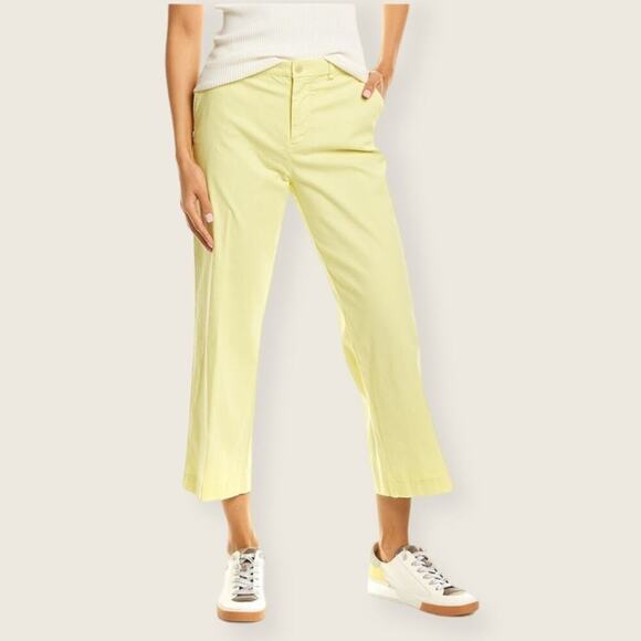 NWOT | ATM | Cropped Pants | Yellow | Size 10 - Picture 1 of 14